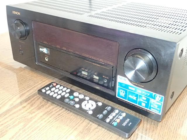 Denon AVR-X2300W AVアンプ　新品リモコン 美品・快調・美音響