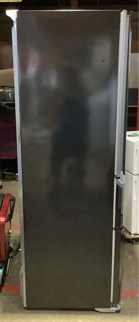 【省スペース】三菱 3ドア冷蔵庫 MR-C37T-B 370L 2012年製