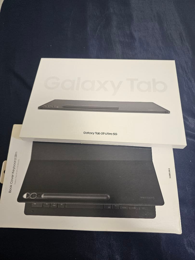 Galaxy Tab S9 Ultra 5G版 純正キーボードカバー付き