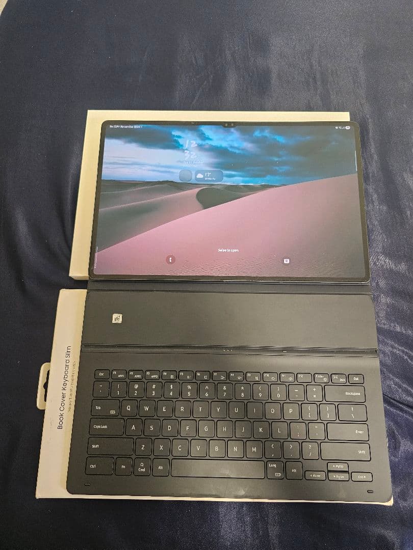 Galaxy Tab S9 Ultra 5G版 純正キーボードカバー付き