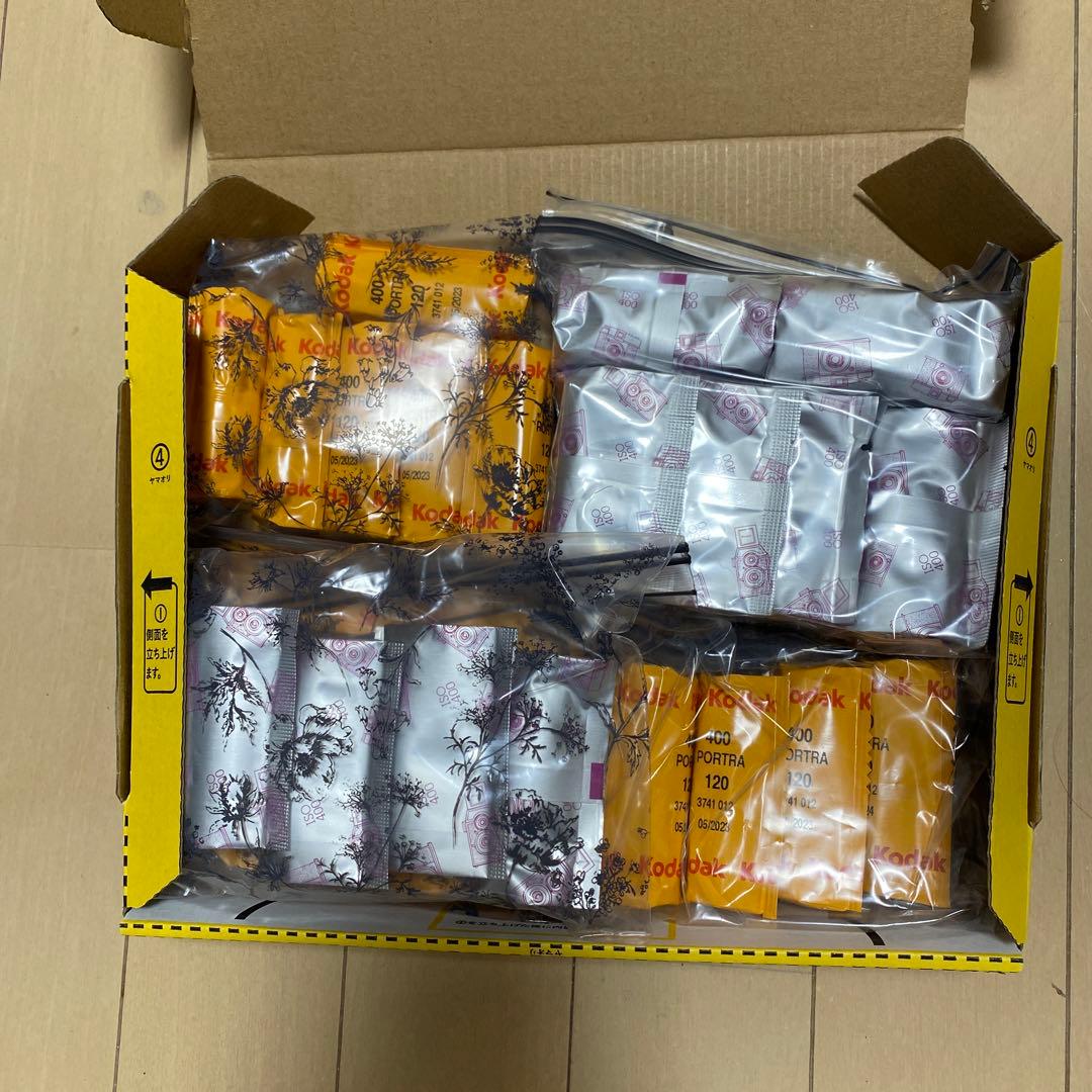 ２７個 コダックPORTRA 400 ロモ 400 ブローニー 120