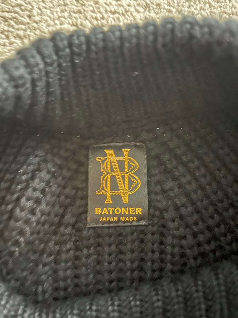 BATONER バトナーシグネチャークルーネックニット サイズ2