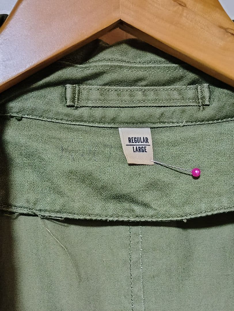 M50 usarmy トレンチコート　L コットンサテン　usa製 50's