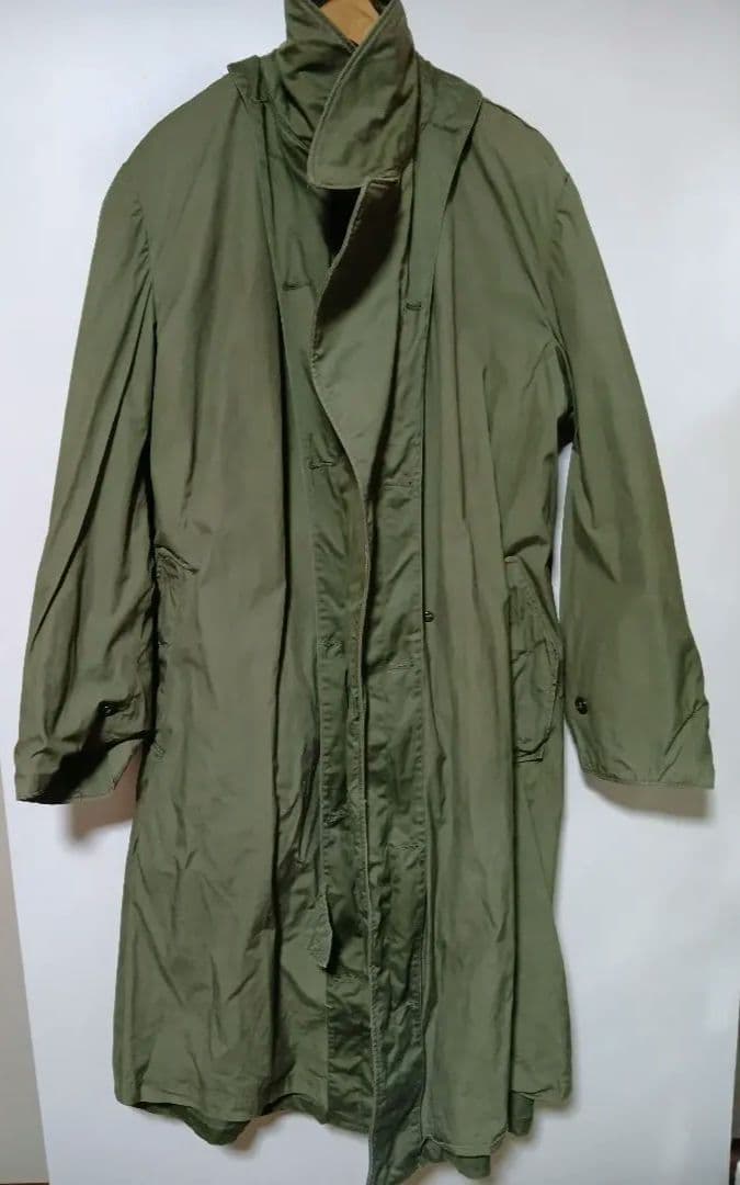 M50 usarmy トレンチコート　L コットンサテン　usa製 50's