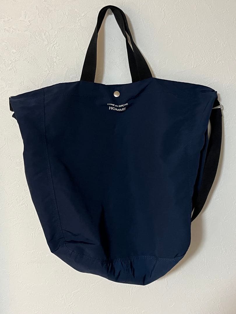 25AW 1度使COMME des GARCONS 2WAY バッグ ネイビー