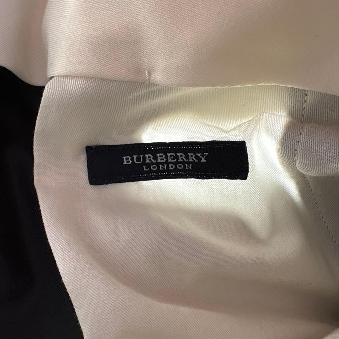 美品 BURBERRY LONDON バーバリー ウール ツィード パンツ