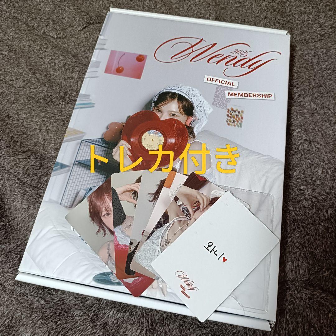 ウェンディ トレカ レドベル red velvet wendy メンシプ