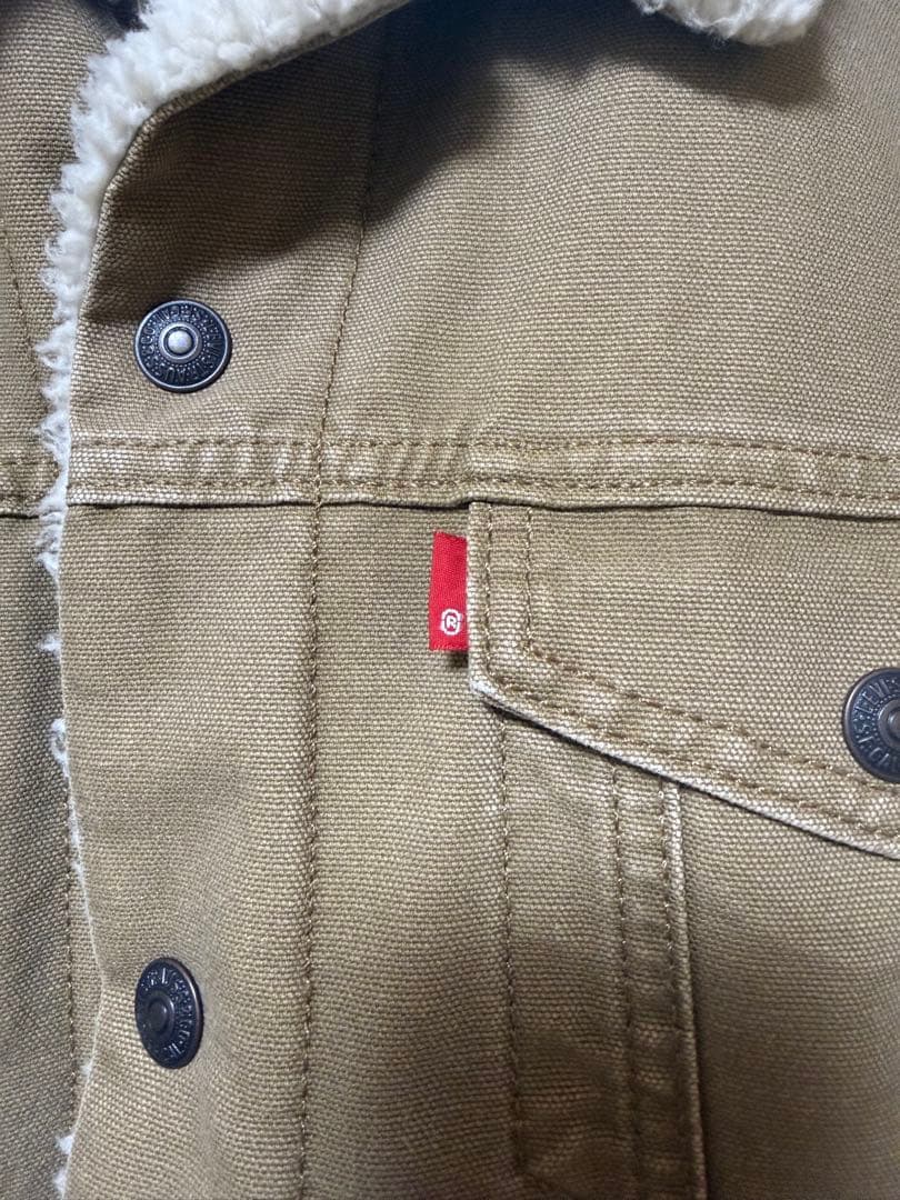 新品　リーバイス　シェルパトラッカージャケット　TYPEIII　ベージュ