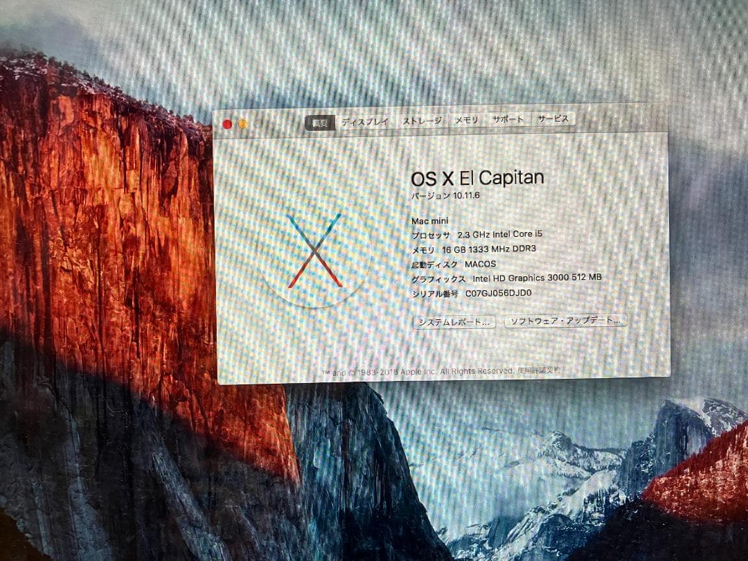 Mac mini (Mid 2011) メモリ 16GB／SSD 1TB