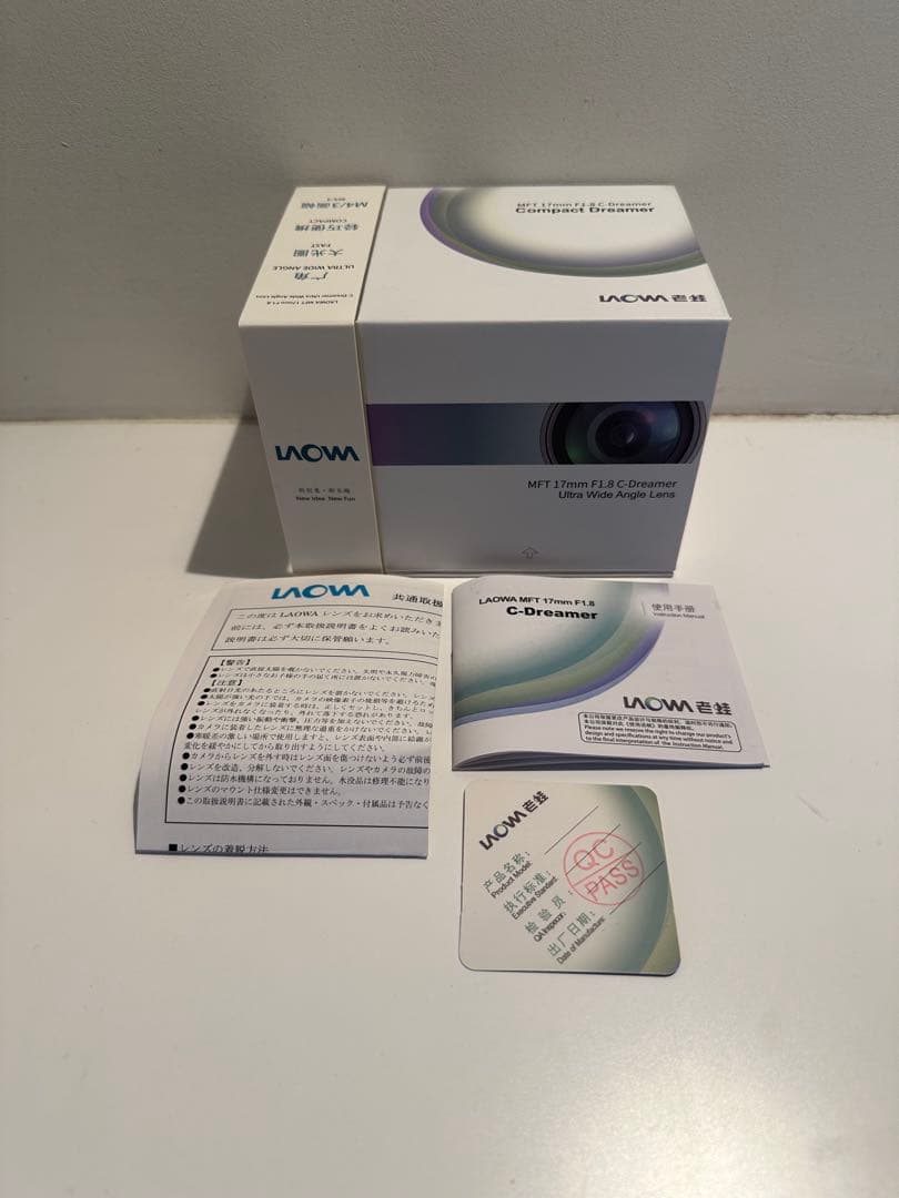 LAOWA 広角レンズ 17mm F1.8 MFT マイクロフォーサーズレンズ