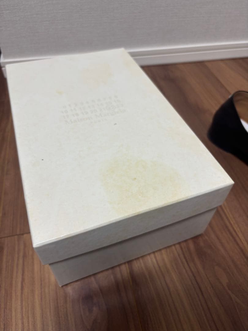 メゾンマルジェラ　黒　ローファー　38