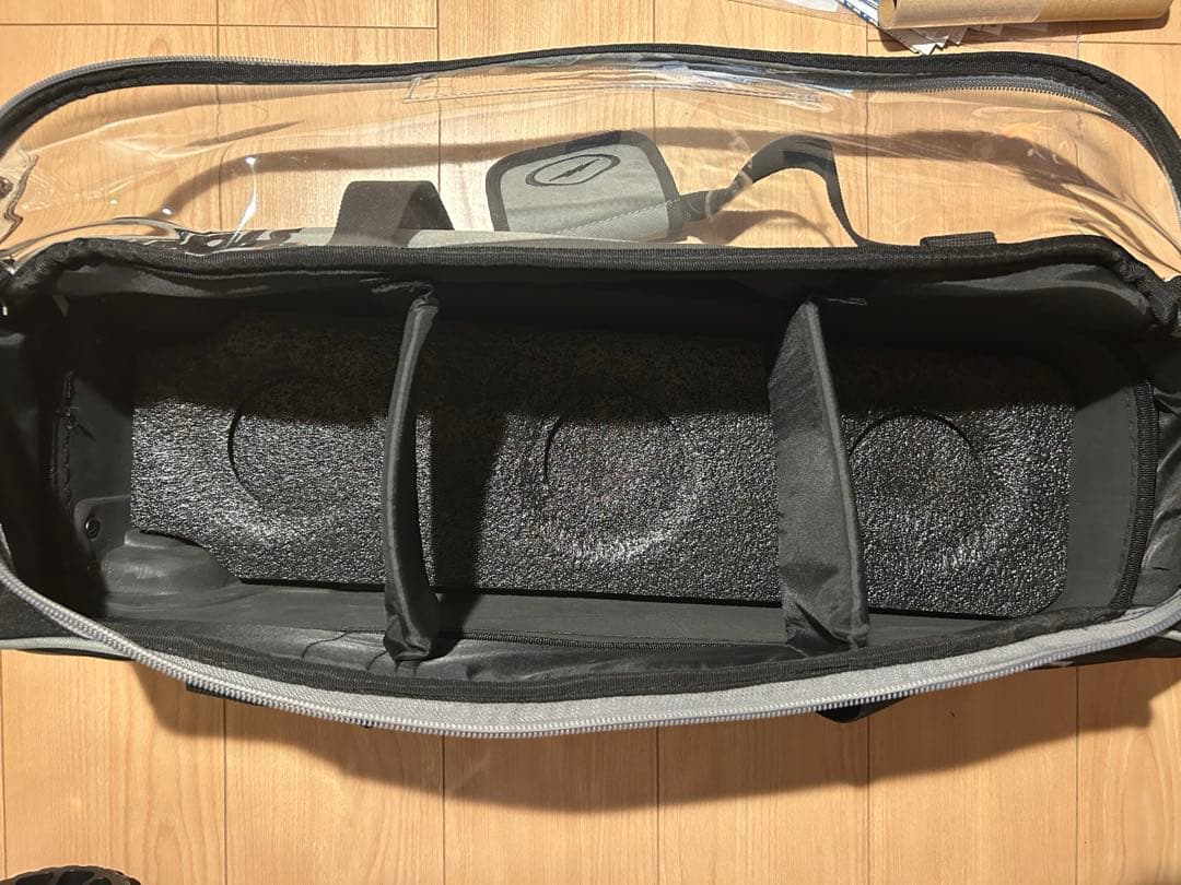 ストーム 3ボールツアーバック ブラック/グレー