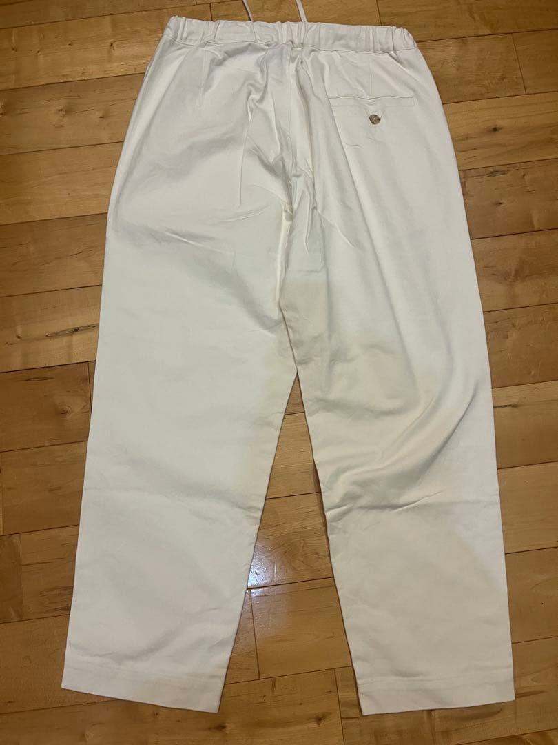 ballaholic オフホワイト イージーパンツ