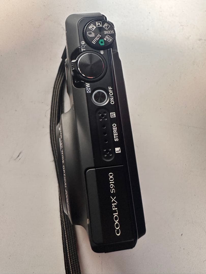 Nikon COOLPIX S9100 ブラック ＋ PORTER ケース付き