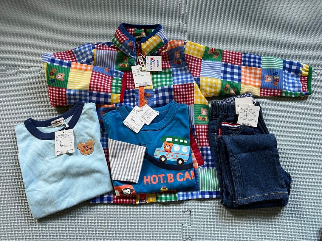 ミキハウス　100サイズ　子供服セット　新品未使用