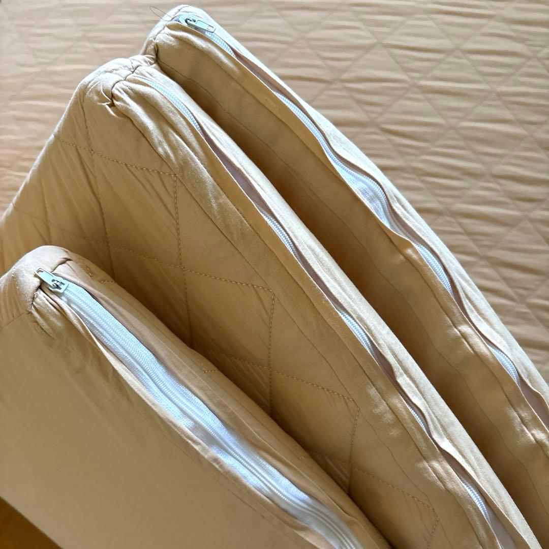 え*そ様 ￼ブレスエアー　シングル　敷布団三つ折り　￼マットレス