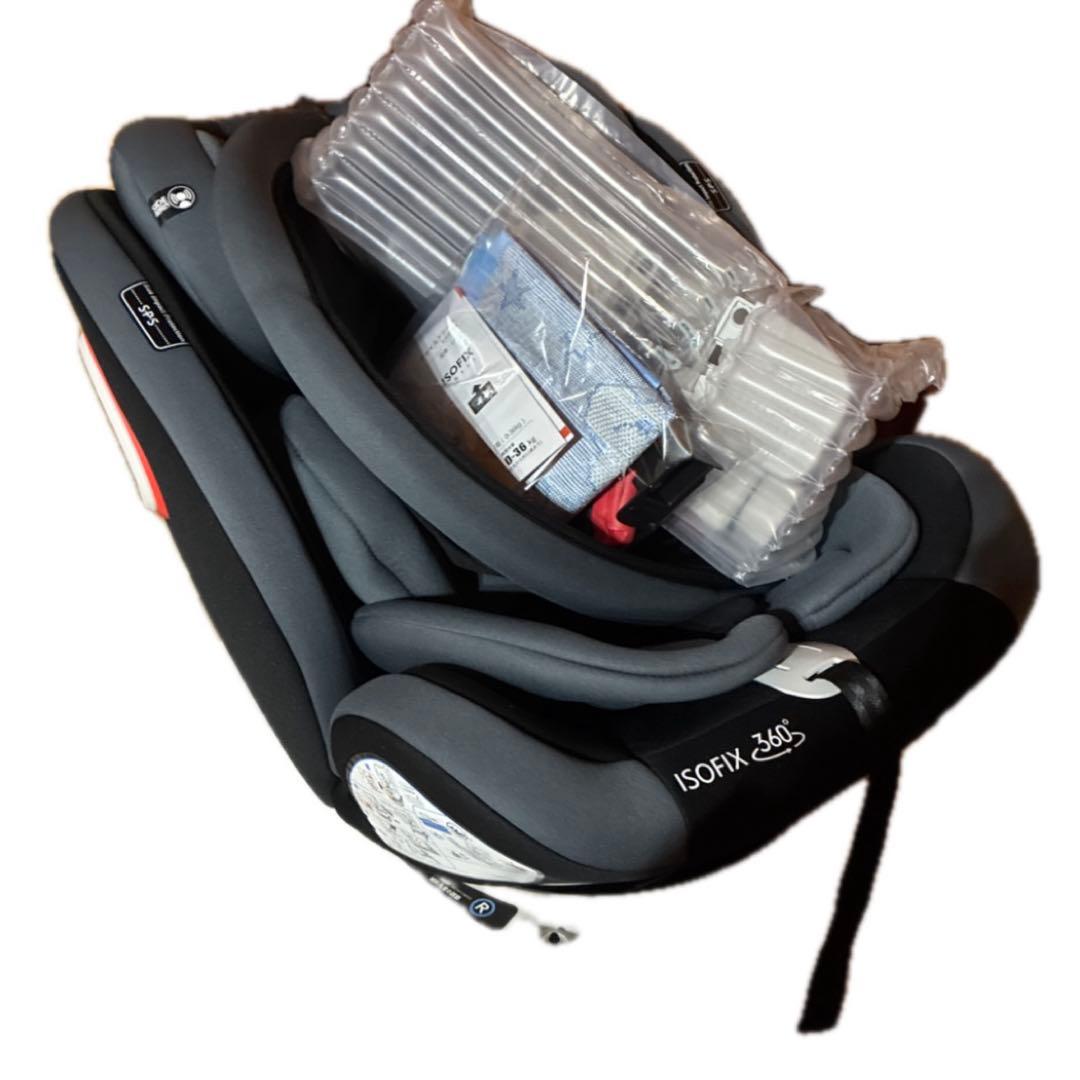 チャイルドシート 360度 回転式 ISOFIX対応 成長に合わせて使える