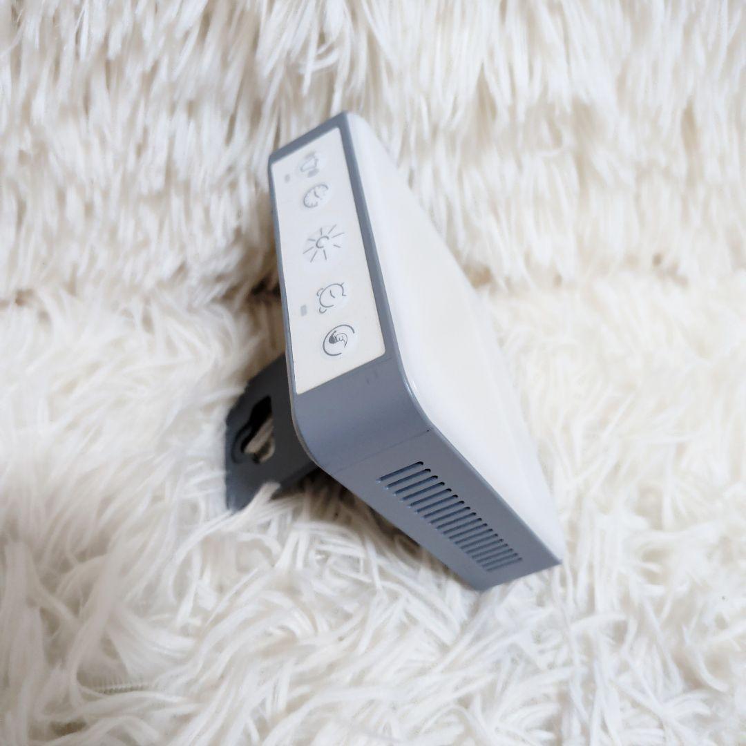 【美品】moonmoon トトノエライト 光 目覚まし時計