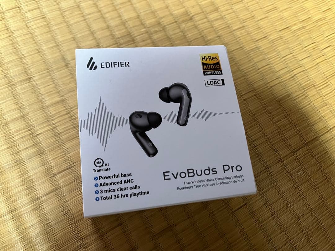 EDIFIER EvoBuds Pro ワイヤレスイヤホン ノイズキャンセリング