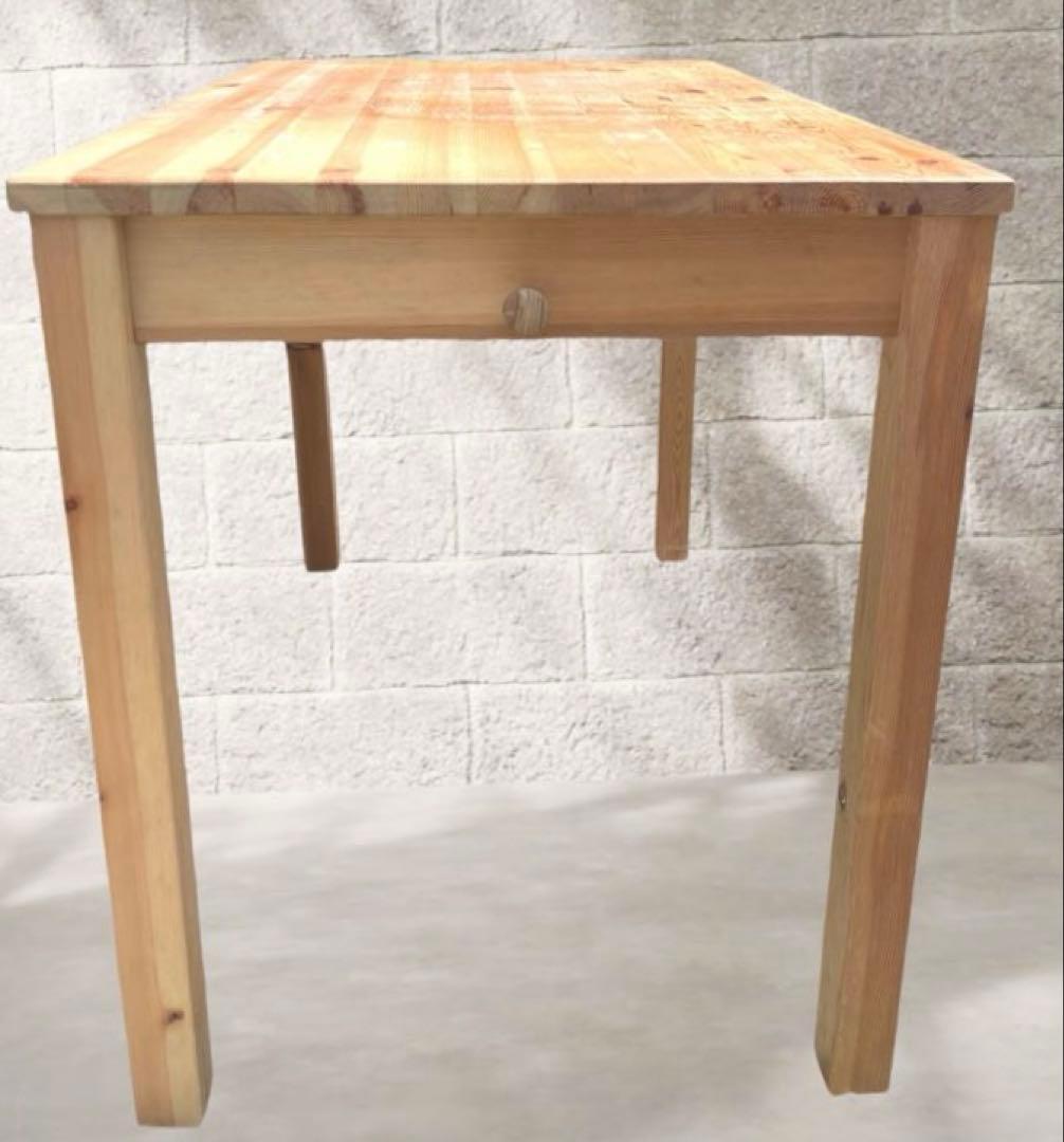 無印良品　パイン材デスク　学習机　天然木