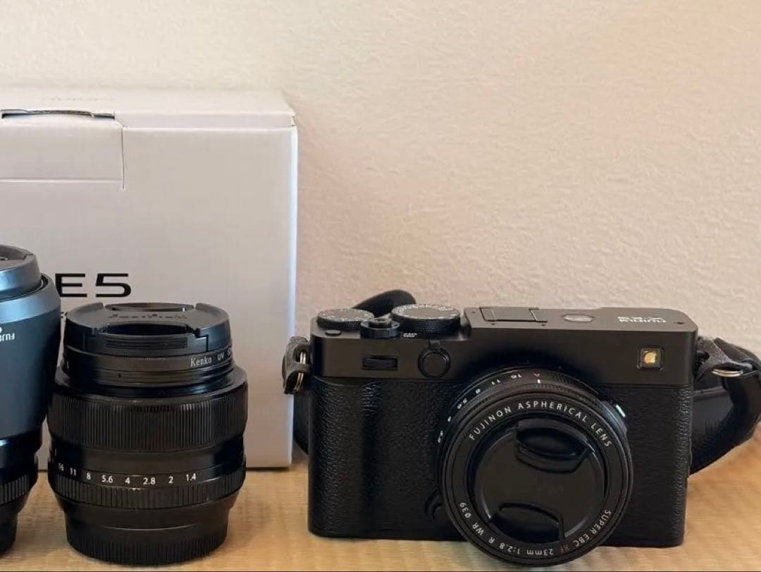 専用Fujifilm X-E5 レンズキット黒＋XF35mmF1.4r