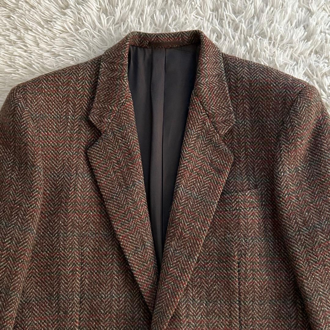 アーカイブ コムデギャルソンオムドゥ ジャケット ヘリンボーン チェックツイード