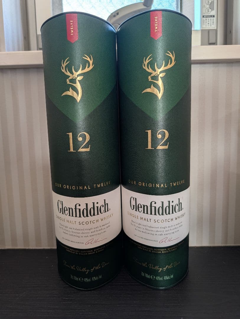 Glenfiddich 12年 グレンフィディック ウイスキー 2本セット