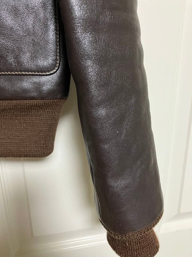 希少サイズ42 美品　THE FEWのA-2 ペリースポーツウェア実名復刻品