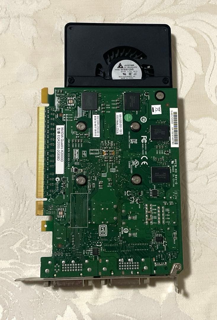グラフィックボード・グラボ・ビデオカード NVIDEA QUADRO K2000D