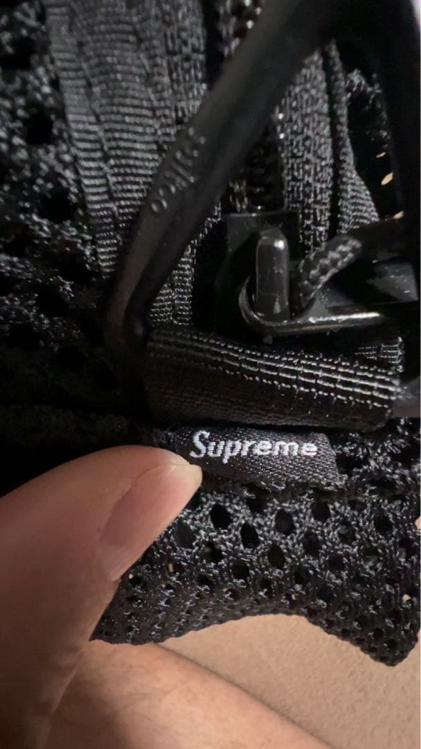 今期Supreme メッシュトートバッグ ブラック　ミニダッフル　極美品