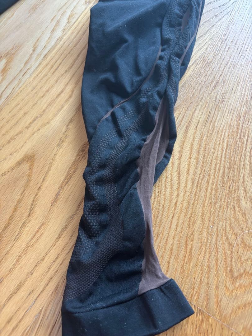 未使用Wolford venus leggings umber/black S