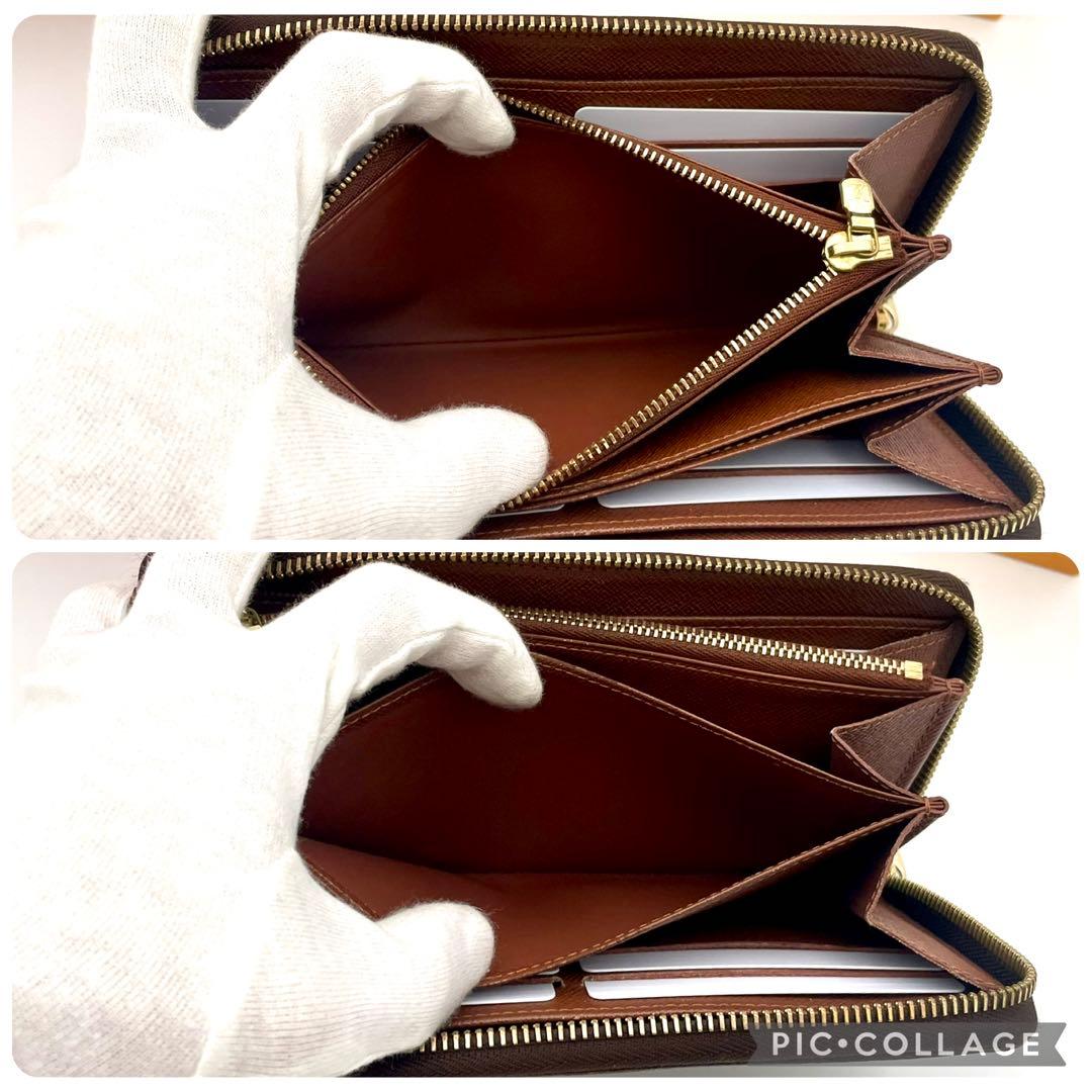 ルイヴィトン　ジッピーウォレット　モノグラム　ラウンドファスナー　長財布