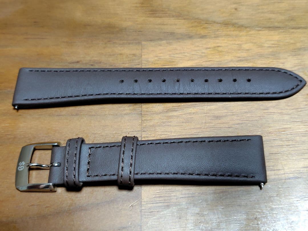 グランドセイコー 純正 レザーベルト ラグ幅19mm 尾錠幅16mm