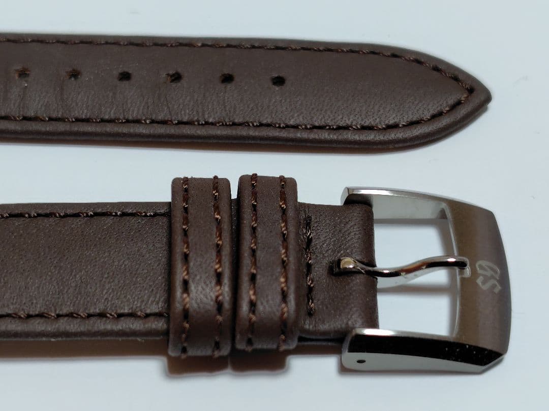 グランドセイコー 純正 レザーベルト ラグ幅19mm 尾錠幅16mm