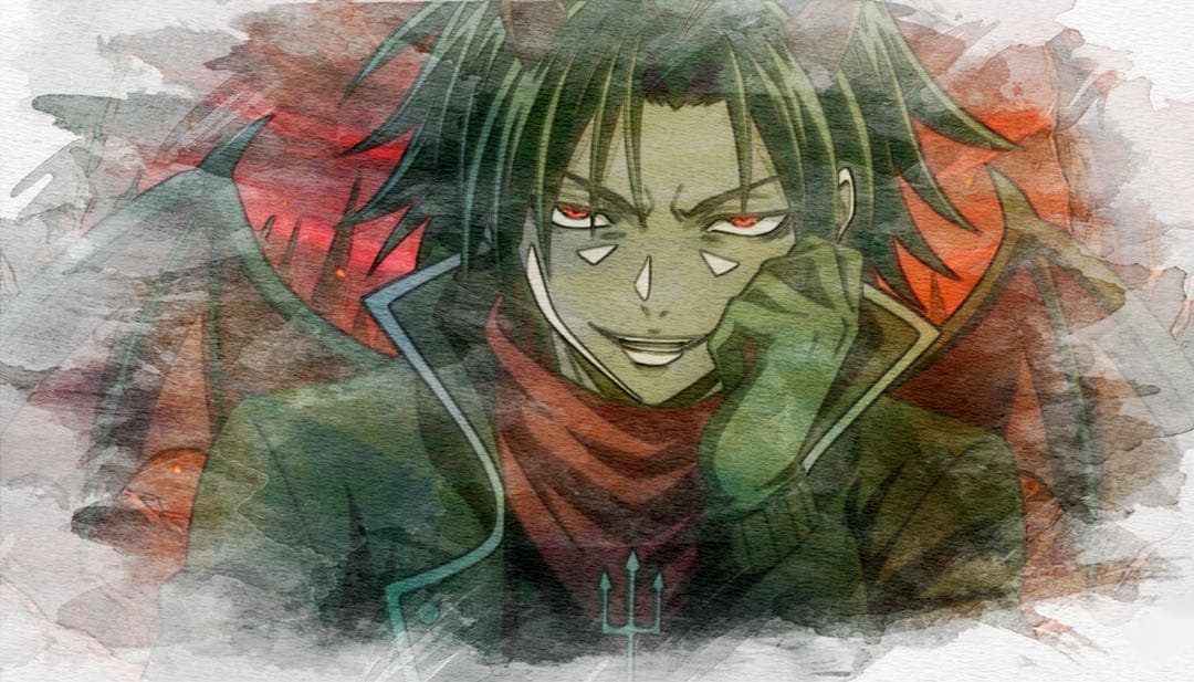 ダークトーン アニメ風イラスト