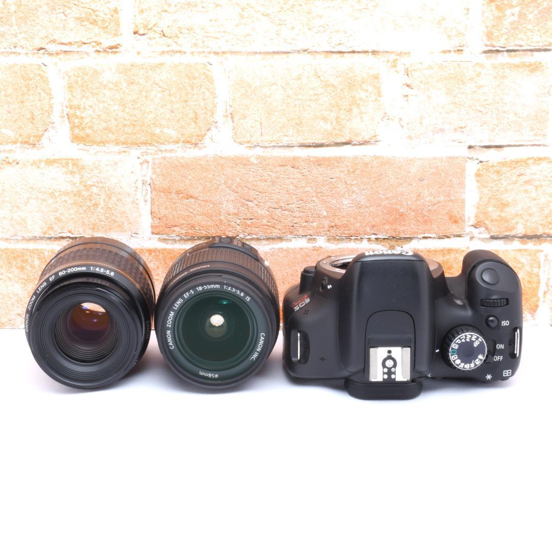 コスパ抜群✨Canon Kiss X4✨超望遠レンズ✨ダブルレンズセット