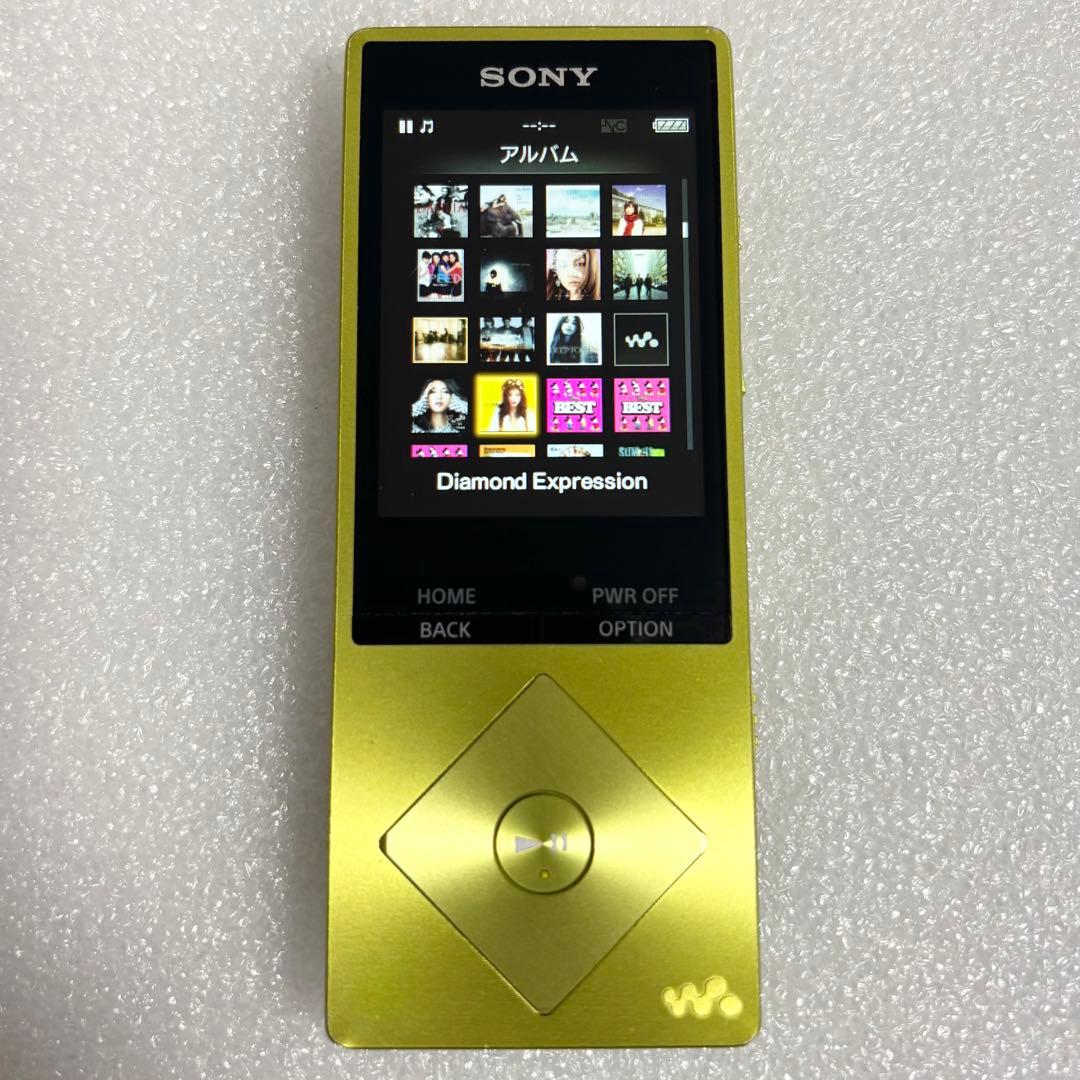 【バッテリー良好】ソニー　ウォークマン　NW-A25 16GB ライムイエロー