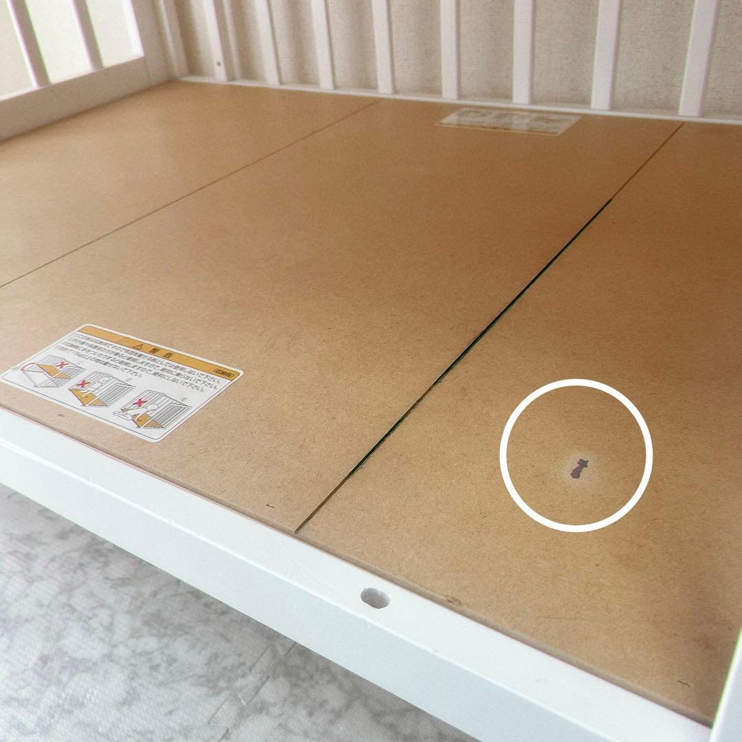 先着値下げ✳︎カトージ ベビーベッド ハイタイプ 送料込 説明書付き