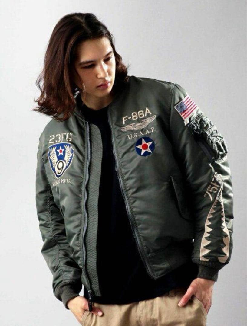 AVIREX MA-1 フライングシャーク　XL