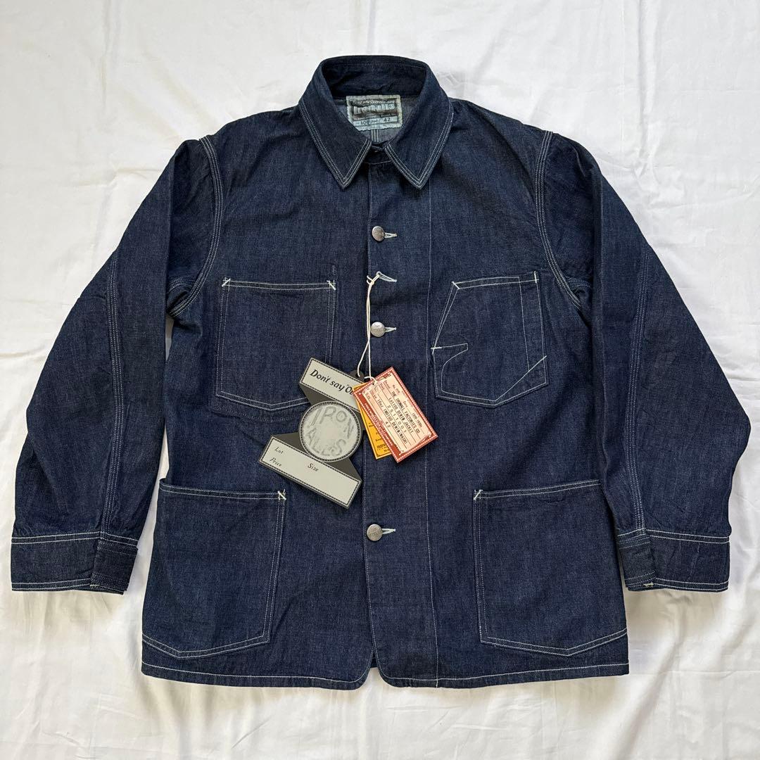 ◾️フリーホイーラーズ◾️カバーオール◾️アイアンオールズ◾️サイズ42◾️新品