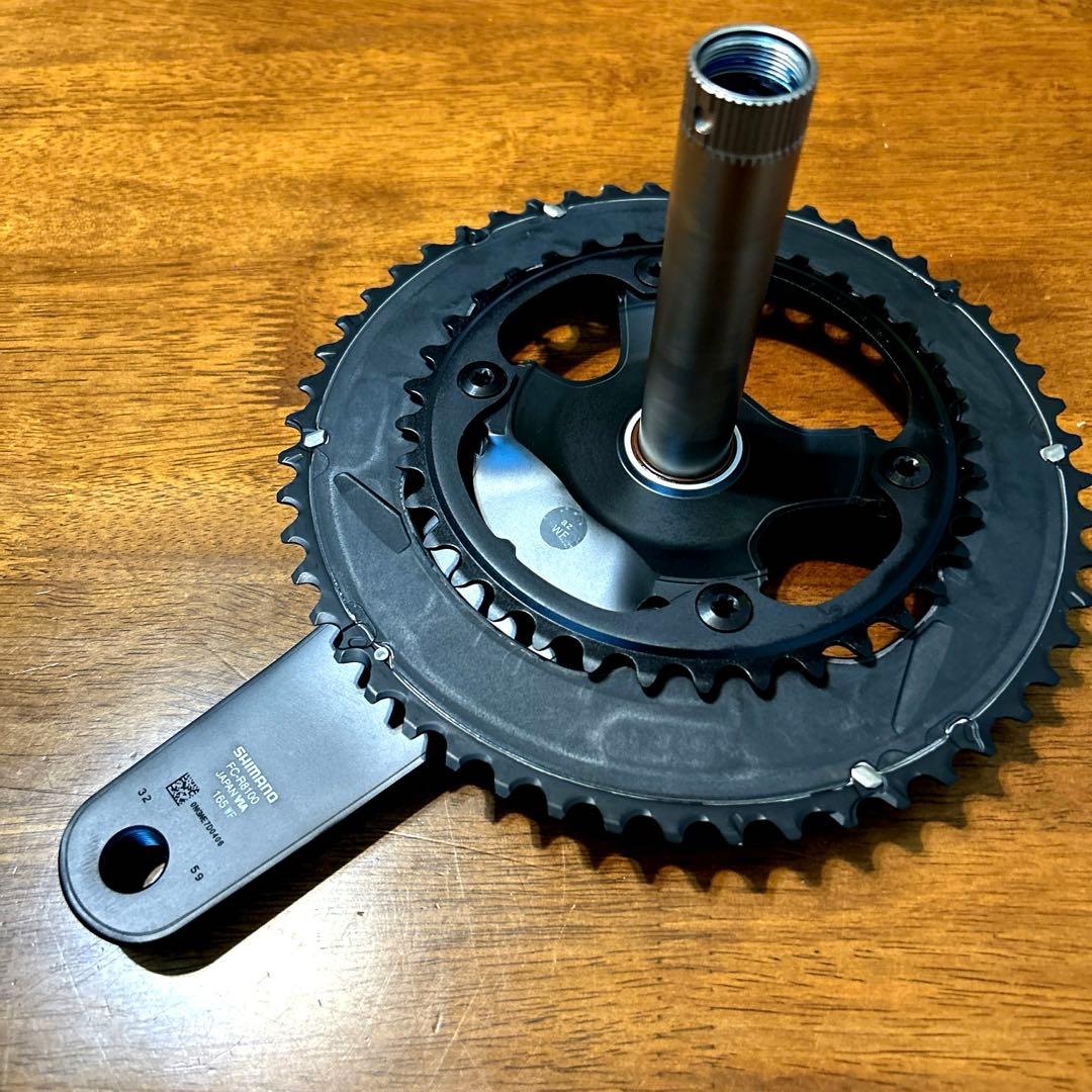 FC-R8100 クランク 52-36t 165mm 未使用／箱付