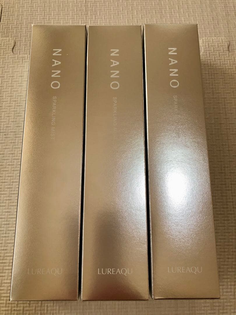 【新品】ルリーク ナノスパークリングミストNANO 炭酸 3本