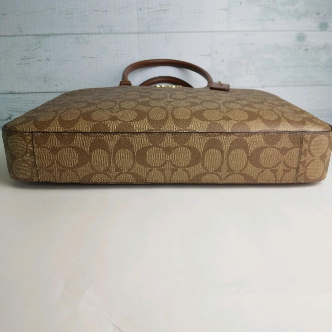 【美品】COACH ビジネスバッグ ショルダーバッグ  2way  シグネチャー