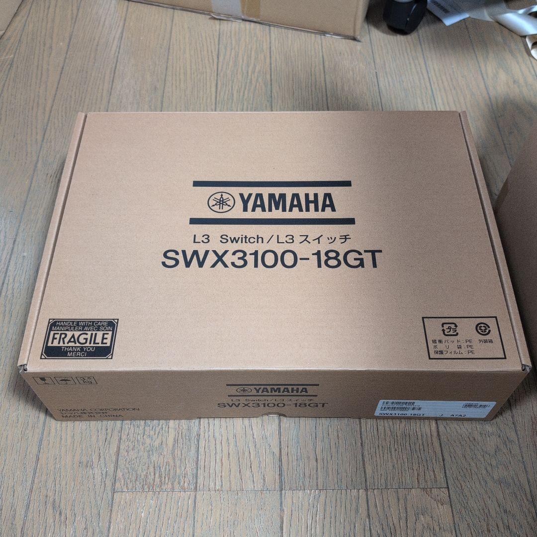 ほぼ新品 YAMAHA SWX3100-18GT L3スイッチ