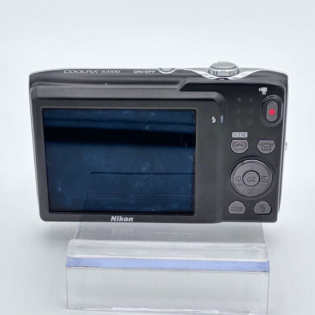 ニコン COOLPIX S3100 デジカメ 付属品完備 SDカード付き