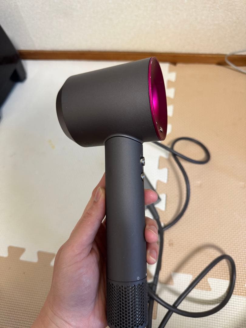 Dyson Supersonic HD03ヘアドライヤー グレー/ピンク