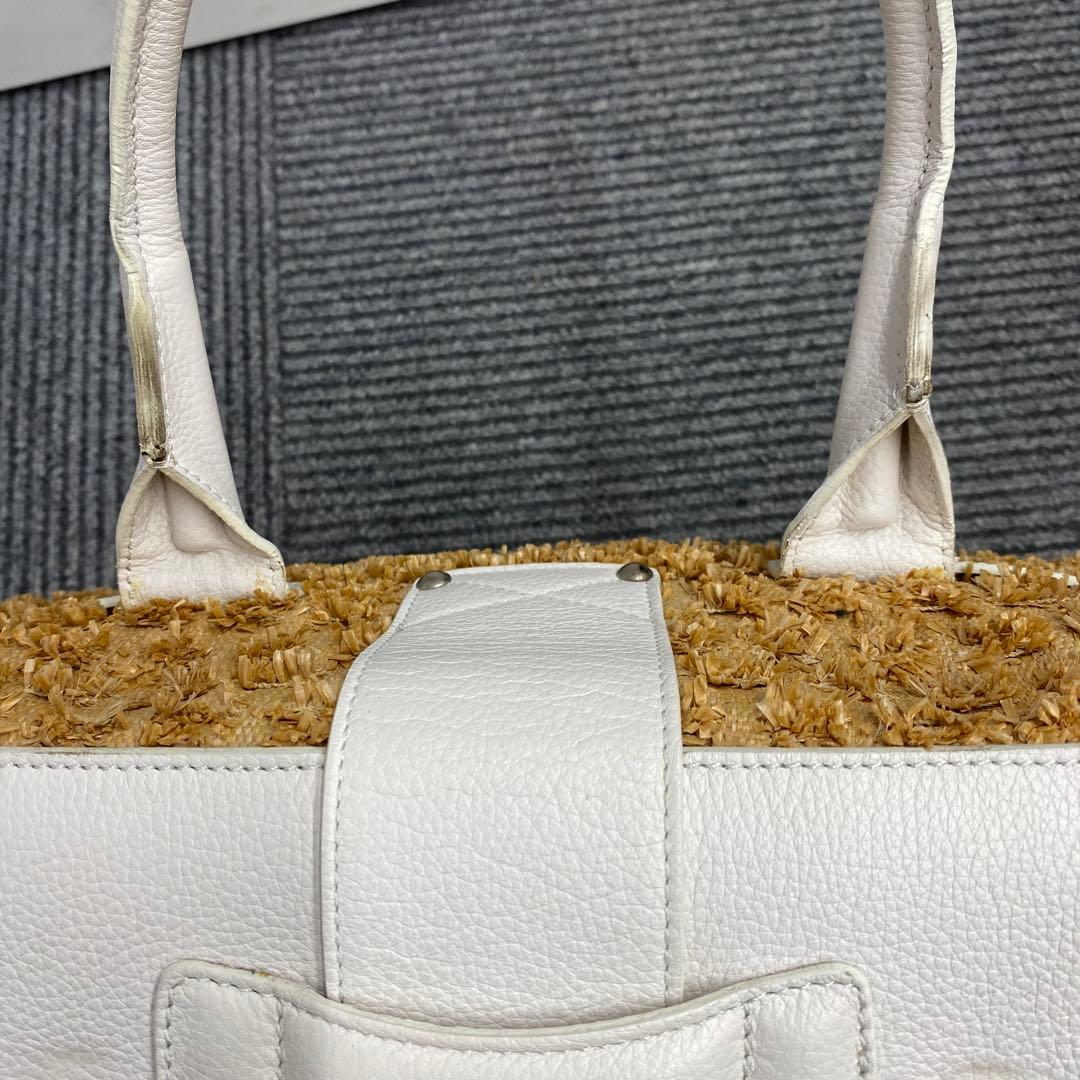 JIMMY CHOO テクスチャー ハンドバッグ