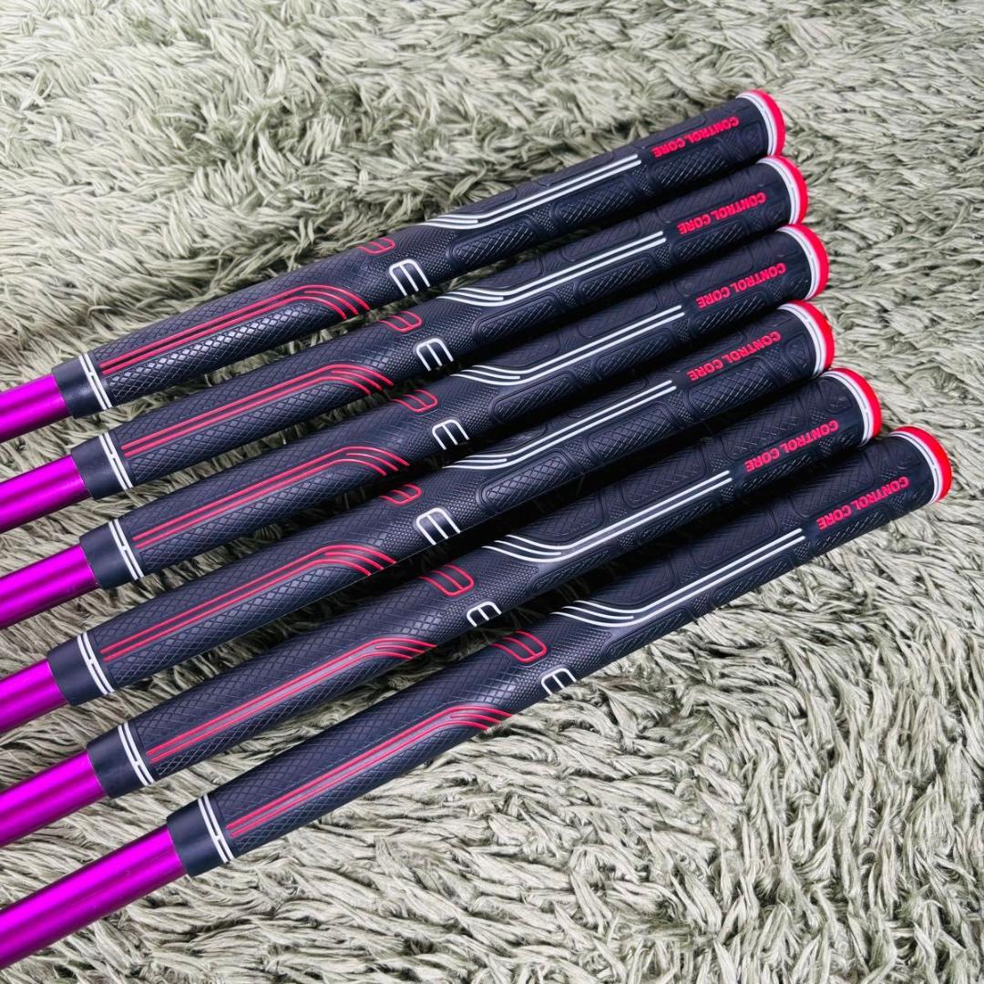 ゼクシオ 10代目 MP1000 ボルドー アイアン6本セット レディースゴルフ