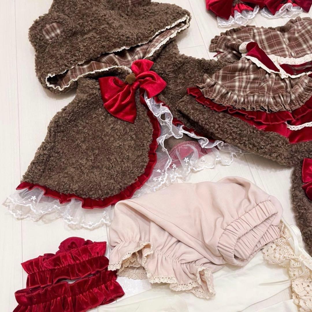 マリームーン クリスマスチェックショコラベア クマ バレンタイン