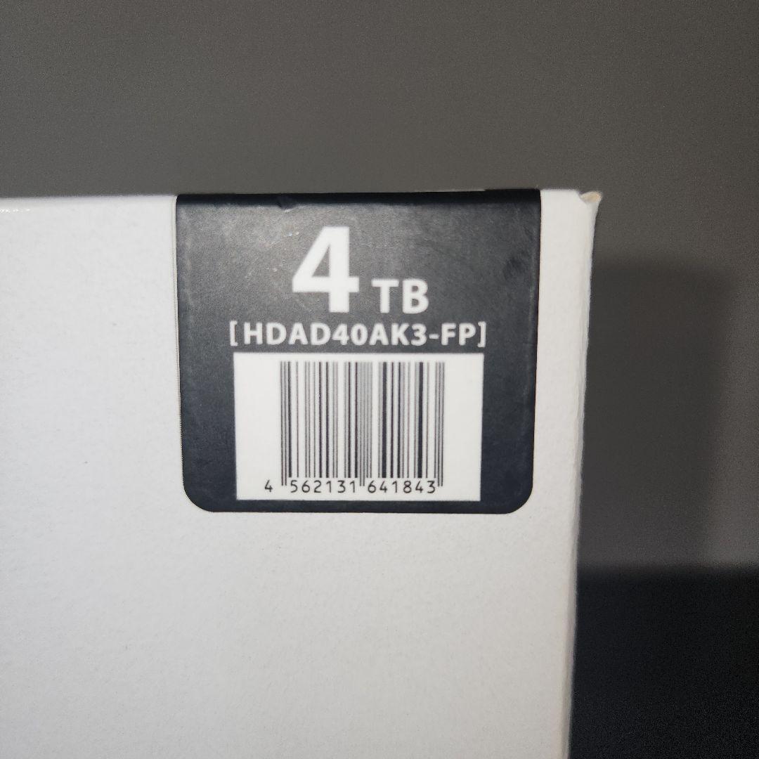 TOSHIBA ポータブルハードディスク 4TB